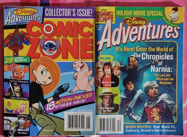 Disney Adventures Presents Magazine December/January 2006 & Winter 2004