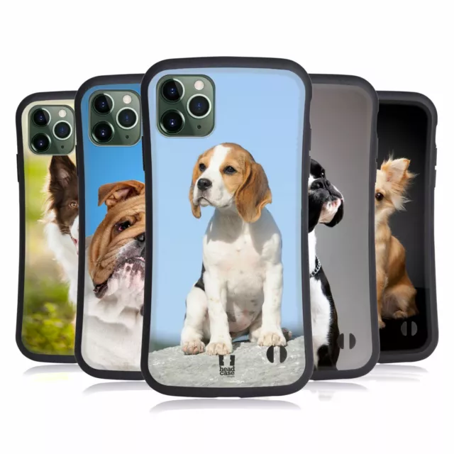 HEAD CASE DESIGNS POPULAR DOG BREEDS HYBRID CASE FOR APPLE iPHONES PHONES