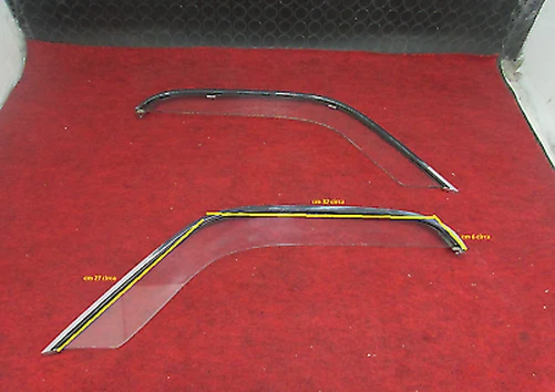 TEMA Paire Déflecteurs D'Air Avant Anti-Turbo Pour Peugeot 306 (4/5 Portes) 1994-2001 – Gris Encastrable Farad