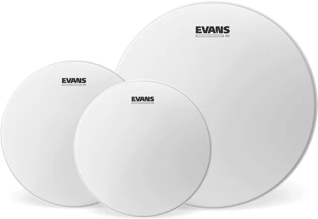 Evans G1 Coated Fusion Tom Drum Head Pack ETP-G1CTD-F