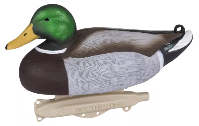 14'' Storm Front 2 Mallard Decoys Waterfowl Duck Pool Decor Floaters 6 Pack HOT 3