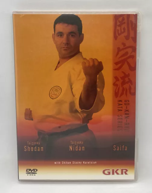 GKR GO-KAN-RYU KARATE Kata Series 1 - Taigyoku Shodan Nidan Saifa DVD -Free Post