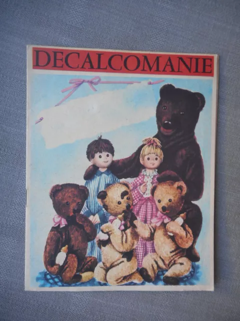 Decalcomanie Bonne Nuit Les Petits Ortf 1967 Complet Tbe