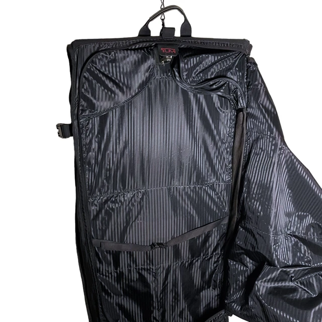 TUMI Garment Bag Alpha Ballistic Nylon Bi-Fold 24” X  48”  233D3 Black 11