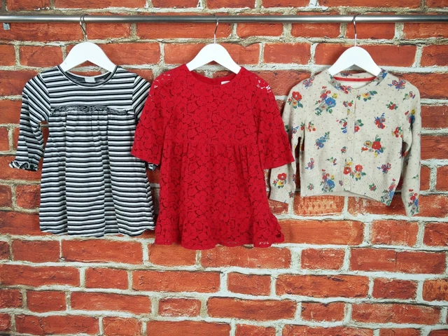 Baby Girls Bundle Age 18-24 Months Next Gap Dress Cardigan Set Party Summer 92Cm