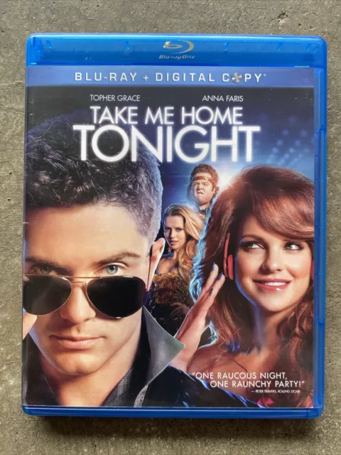 Take Me Home Tonight (Blu-Ray, 2011) 2 Disc Set!