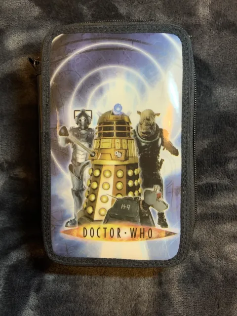 NEVER USED Doctor Who Art Kit With Daleks, Cybermen, Judoon, And K-9