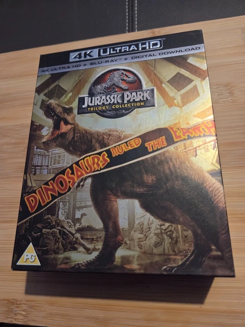 JURASSIC PARK TRILOGY Collection 4K Uhd Blu Ray Boxset £27.71 - PicClick UK