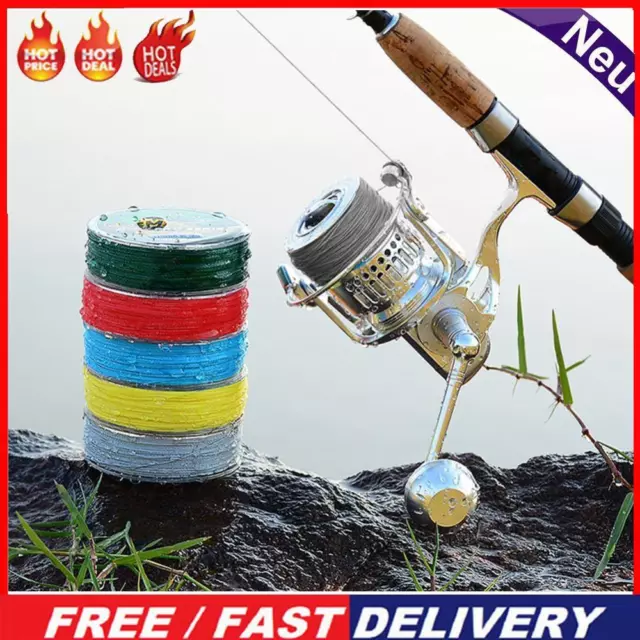 100m PE Braided Wire 4 Strands Strong Multifilament 0.4-10.0 Japanese Fish Line