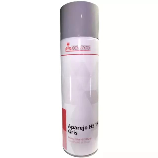 Aparejo en Spray Imprimación HS Primer Gris Medio 500 ML.