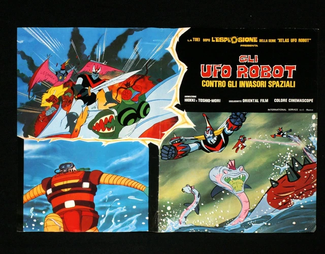 Poster De Film Gli Invasori Spaziali - Rojc - Affiche Ciné HQ 40x60cm