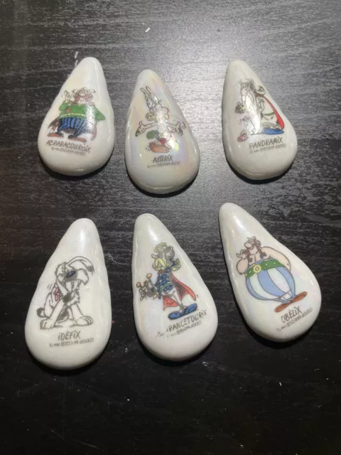 ASTÉRIX  Rare Fèves Menhir Serie Complète