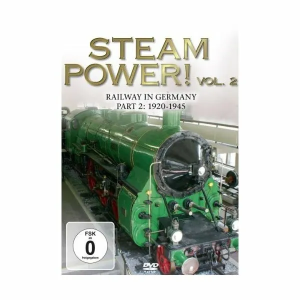 DVD - Eisenbahn In Deutschland 1920-1945 - Unter Dampf /Vol.2 - Compilation - Co