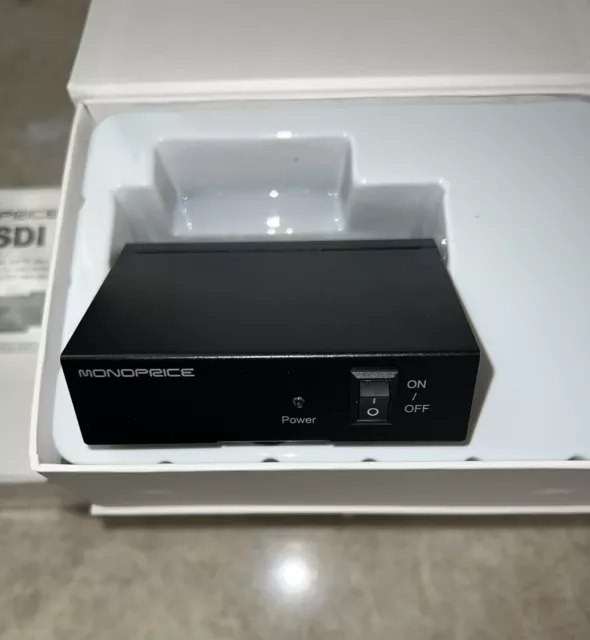 MONOPRICE 3G SDI 1x2 SPLITTER-P/N 10321 Brand New In Box Qty:3
