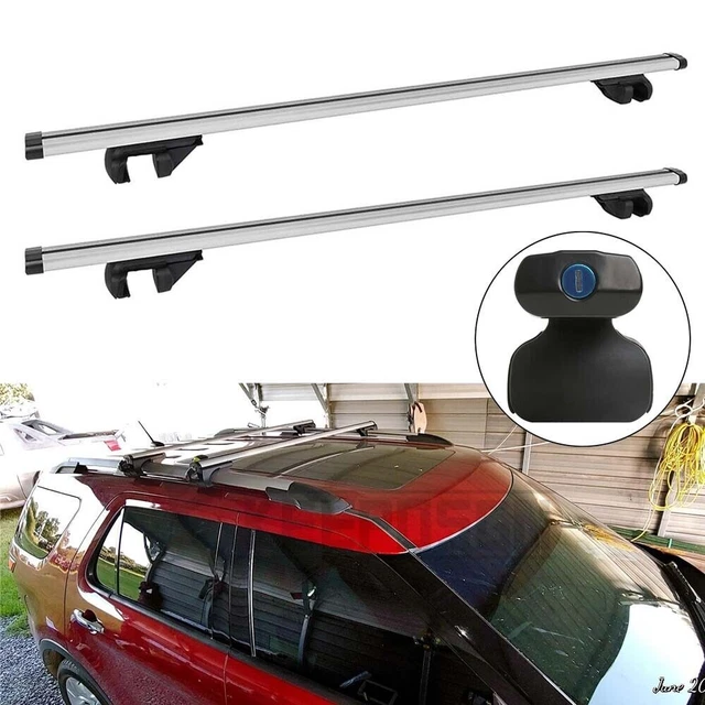 53& TOP ROOF Rack Cross Bar Luggage Cargo Carrier Bar For Ford Explorer