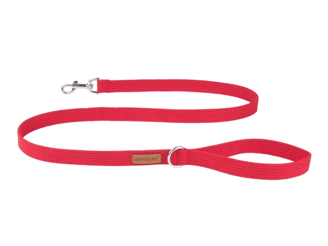 Klassische Hundeleine COTTON - AMIPLAY