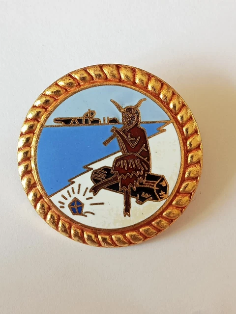 Badge Sous-marin Enrôlé US Navy - Finition Oxydée, Taille Réglementaire