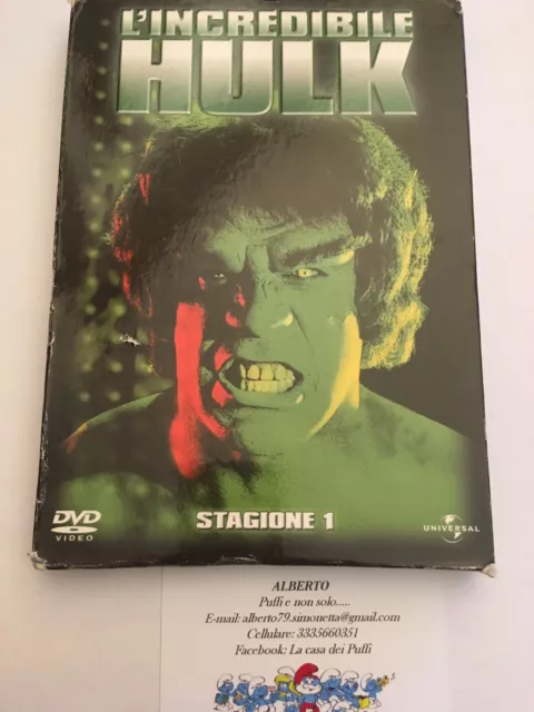 L'incredibile Hulk stagione 1 dvd