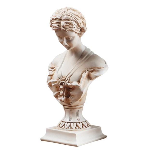 Escultura de resina sintética La reina estatua de resina de amor accesorios de boceto casero