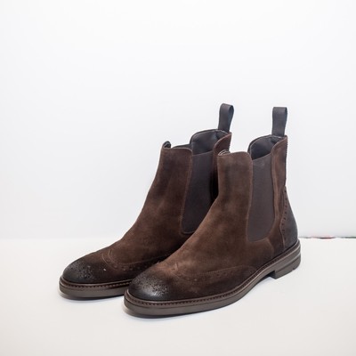 BRUNO MAGLI RISOLI HOMME EN DAIM NOIR 
