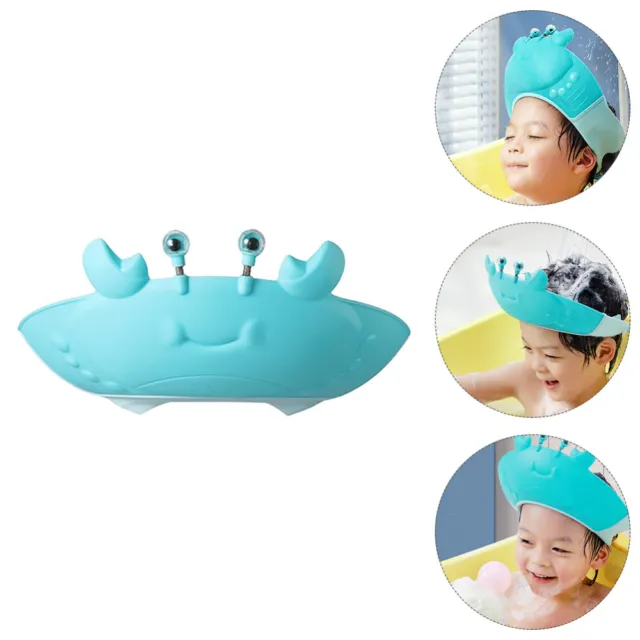 Baby Shampoo Cap Children Wash Hair Hats Hat Cartoon Infant Toddler