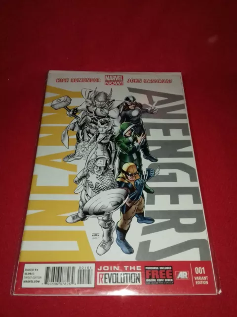 Uncanny Avengers #1  - Variant Cover - Marvel Comics Now X-men
