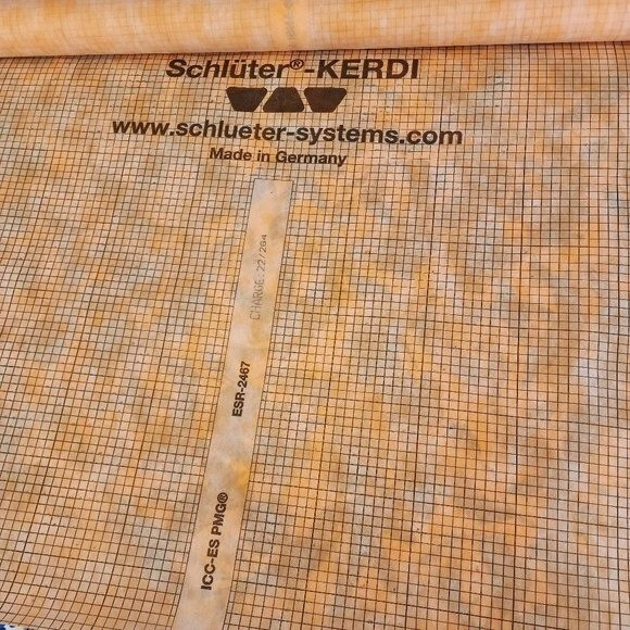 Schluter Kerdi Membrane Partial Roll NWOT