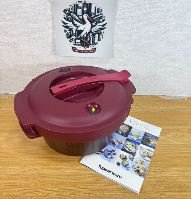 Cocotte Express Le Micro Minute Tupperware, La Cocotte Sous Pression Pour Le Micro-ondes Ustensile Cuisine Vert Rouge Cocotte Express Le Micro Minute Tupperware, La Cocotte Sous Pression Pour Le Micro-ondes Ustensile Cuisine Vert Rouge