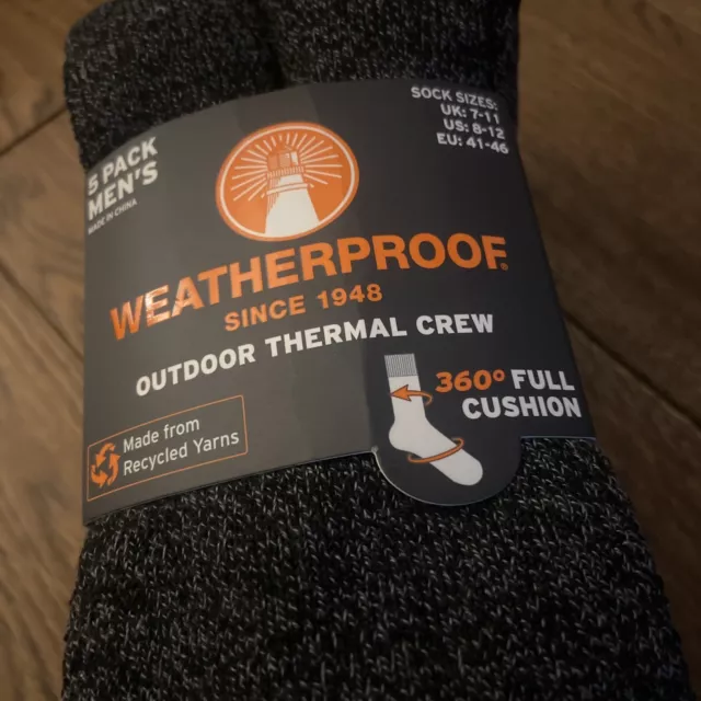 Weatherproof socks mens discount