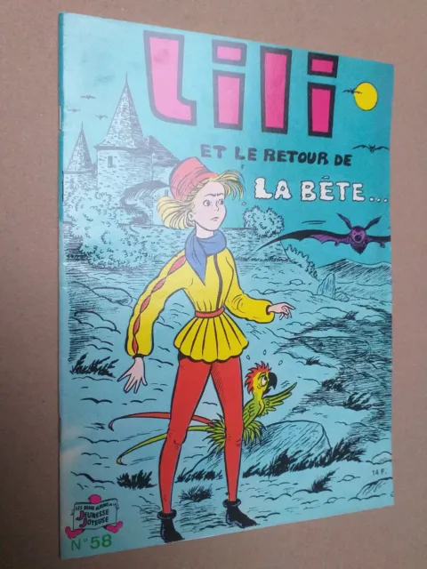 Lili et le retour de la bête 1ère édition 1988 en très bel état