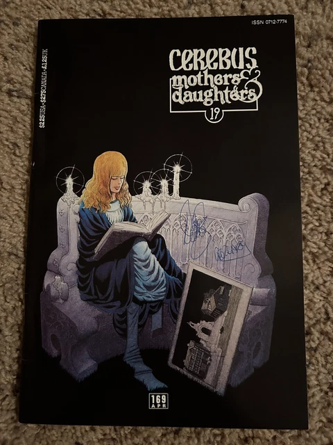 Cerebus 19 Mothers and Daughters #19- 9.6 Quality. Signed By Dave Sim w/ Letter