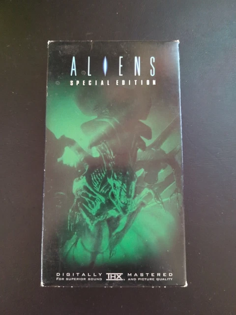 ALIENS VHS SPECIAL Edition Horror/Sci-Fi Film Sigourney Weaver, James ...