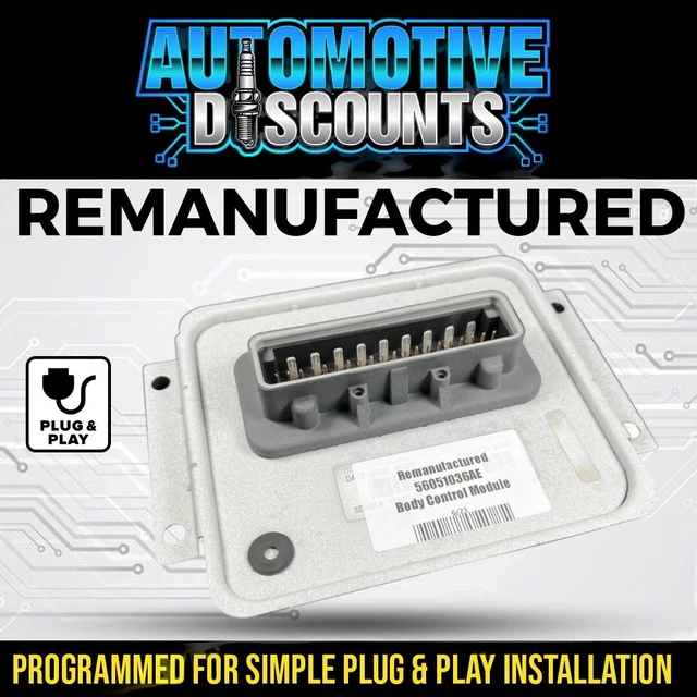 2003 DODGE RAM BCM Body Control Module Multifunction Unit 56049011AF ...