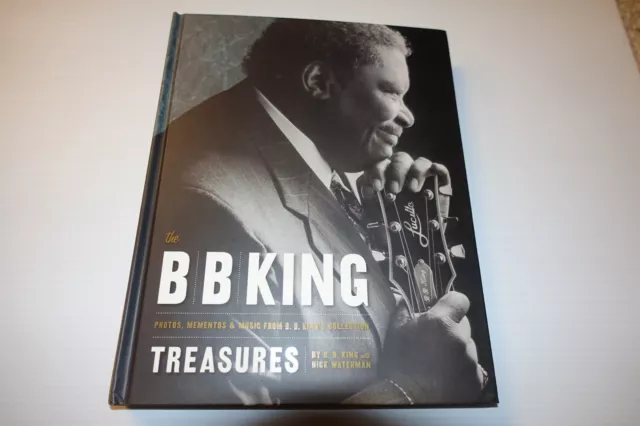 B.b. Bb King Signed Autographed Hardcover Book Treasures In Person Nyc Rare!!! 2