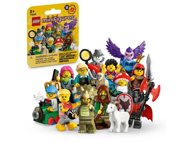 Colllezione Completa LEGO 71045 MINIFIGURES SERIE 25