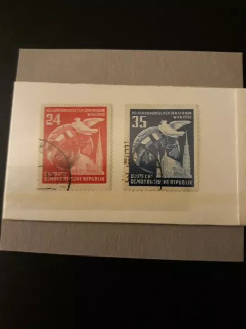Briefmarken DDR Mi.-Nr. 320-321 gestempelt