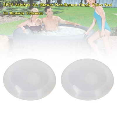 2pcs per Coleman saluspa Lay-Z-Spa Ventilatore Non Ritorno Valvola di Ritegno Guarnizioni Kit. 