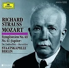Mozart:Syms.40 & 41/Magic Flute Overt by Strauss/Staats... | CD | condition good