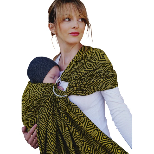 Little Frog Ring Sling - Golden Cube - taille M (2,1 m)
