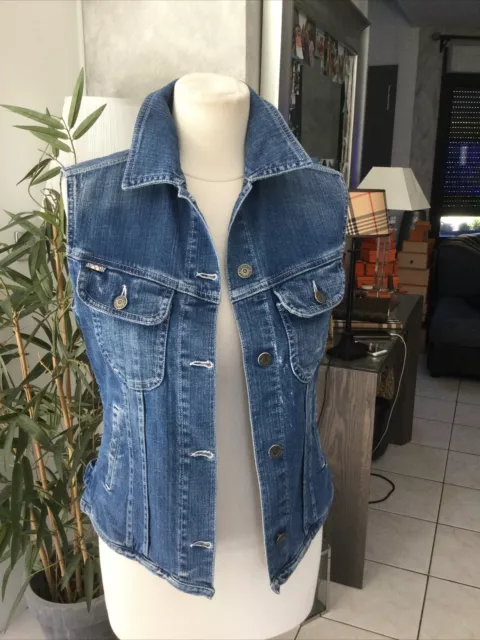 Veste en jean burberry outlet