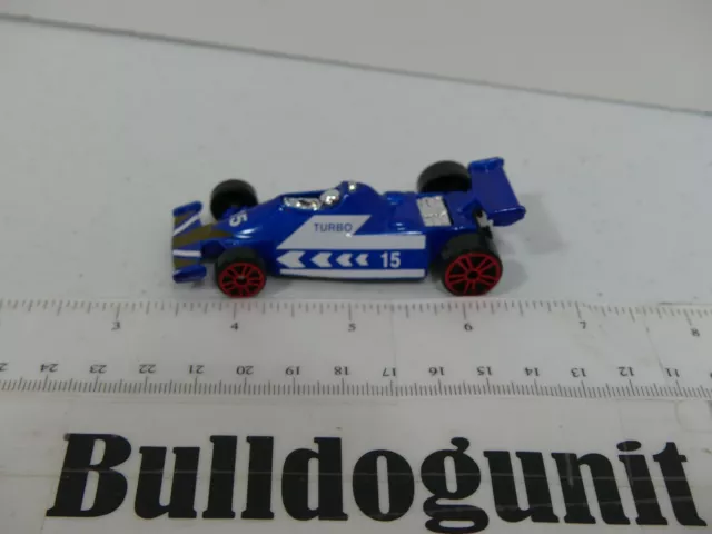 Maisto Indy Racing Car Turbo Diecast # 15 Blue Red Race Toy