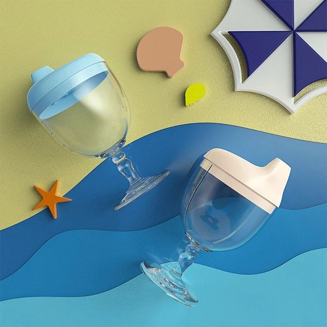 Children'S Wine Cups Baby Goblet Water Bottle Baby Plastic Tall Cups Juice Cups