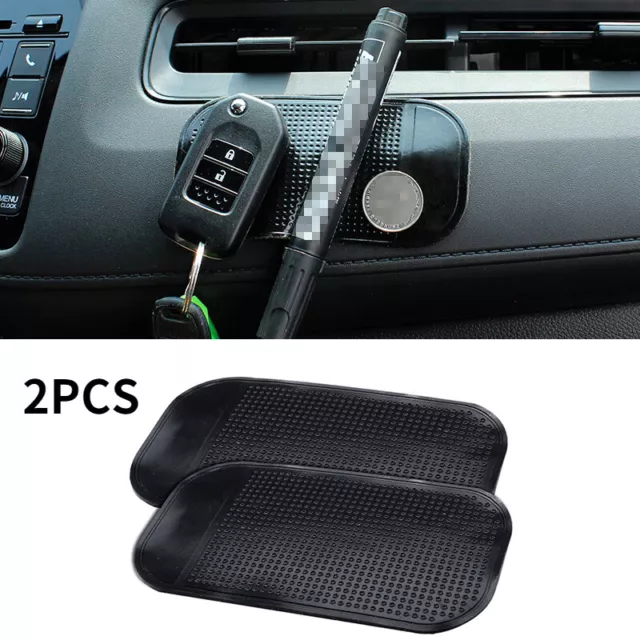 2PCS Car Anti-Slip Dashboard Mat Sticky Pad Holder for Mobile Phone GPS Holder