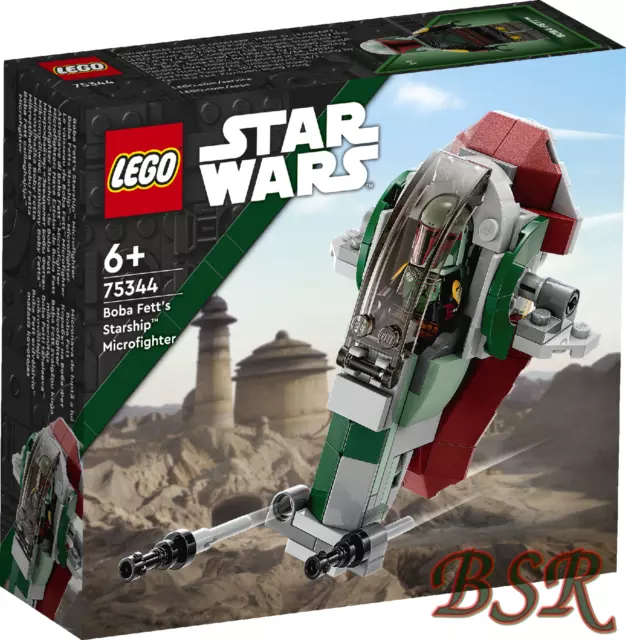 LEGO® Star Wars®: 75344 Boba Fetts Starship™ – Microfighter ! NEU & OVP !