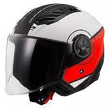 Casque OF616 Airflow II Cover Matt Blanc Rouge L