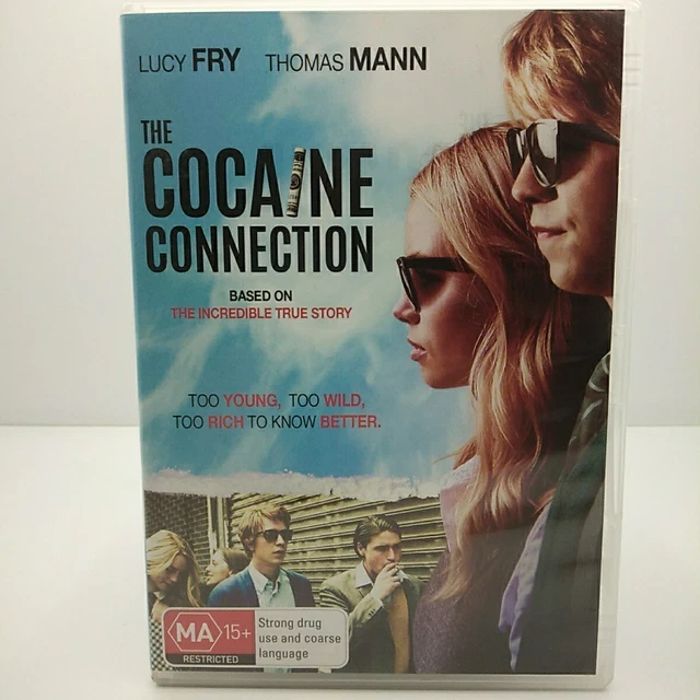 The Cocaine Connection DVD Region 4 PAL Lucy Fry Thomas Mann MA15+ Movie