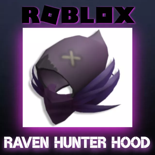 Acessório de avatar Capuz Raven Hunter - Roblox - Outros jogos Roblox -  GGMAX