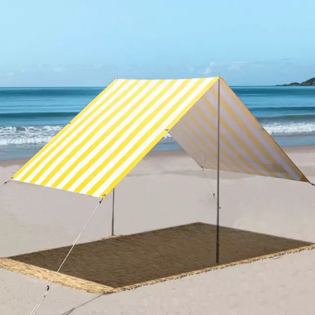 Beach Tent NAUTICAL YELLOW Beach Shelter from Byron Bay Beach Life
