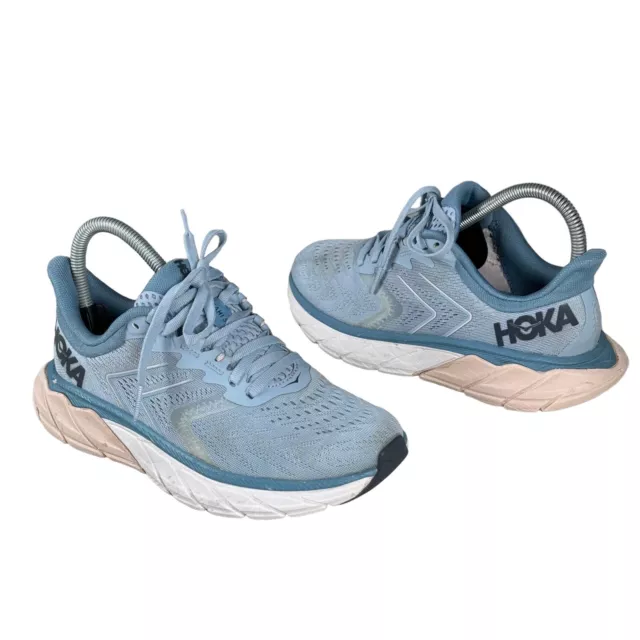 HOKA ONE ONE Women's Arahi 5 Blue Running Shoes Sneakers - Sz 6 B $49. ...