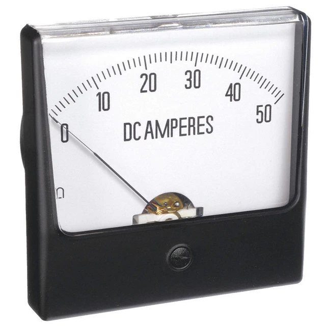 GRAINGER APPROVED 12G394 Analog Panel Meter,AC Current,0-150 AC A